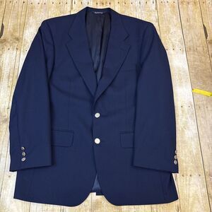 Burberry Blazer Men Sport Coat Navy Size 37S